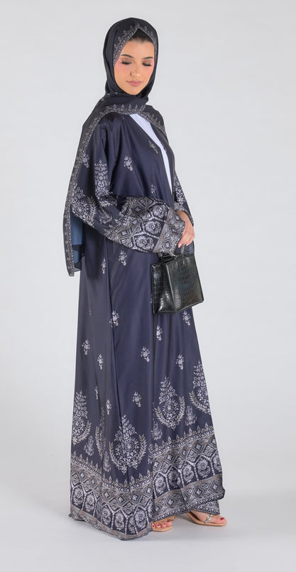 Navy Aura Abaya