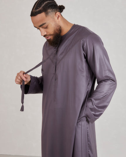 Men's Emirati Thobe - Grey