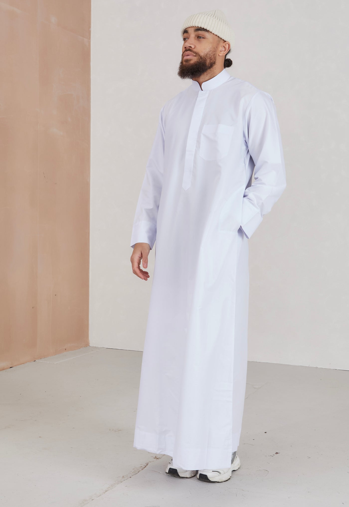 Men's Kuwaiti Thobe - White