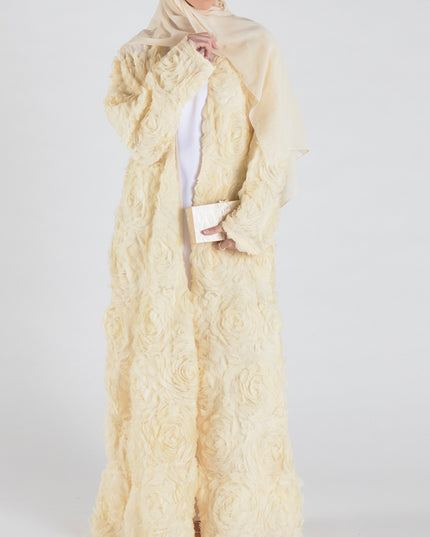 Aveen Abaya - Cream