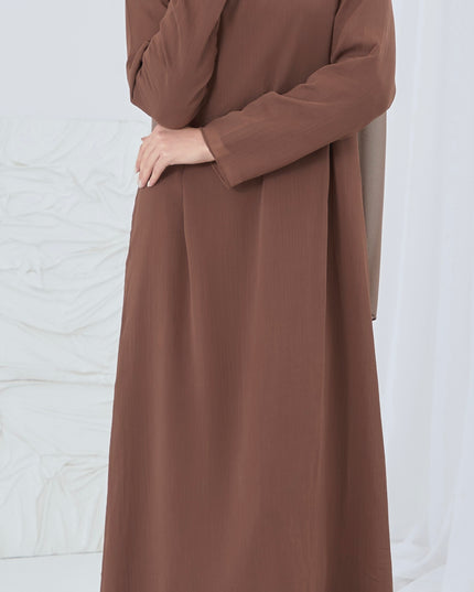 TWO PIECE CHIFFON ABAYA SET