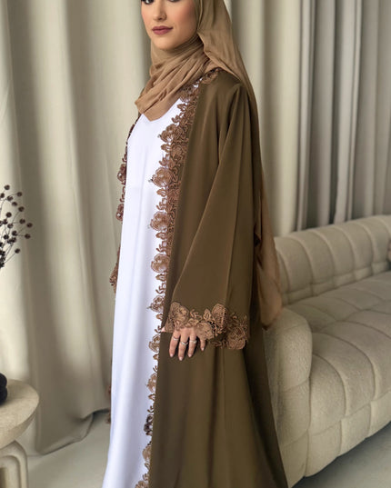 Heena Lace Abaya