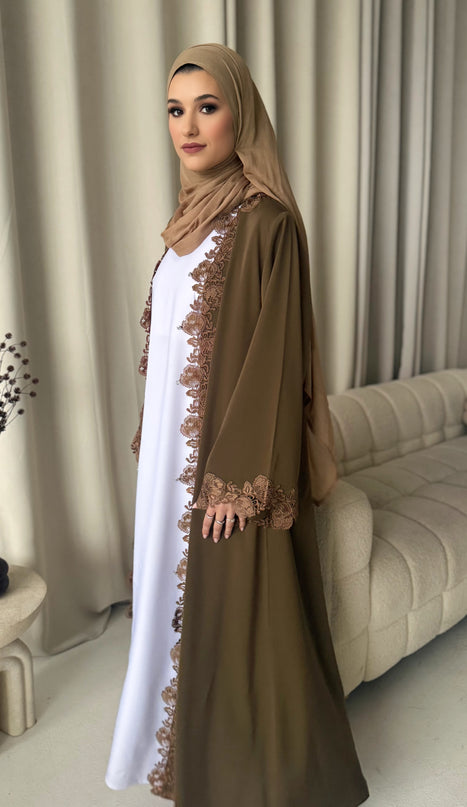 Heena Lace Abaya