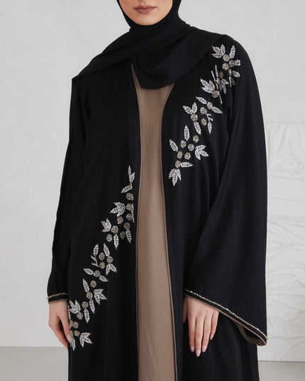 Celine Abaya With Matching Slip