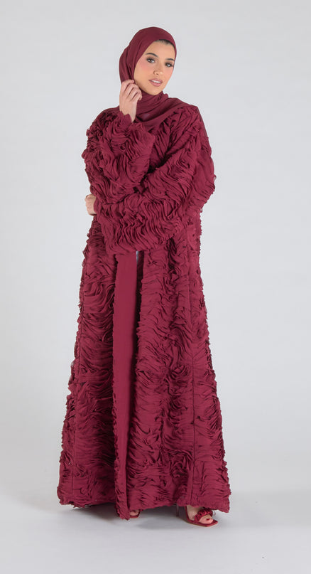 Aveen Abaya - Maroon
