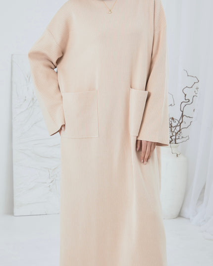 MODEST JUMPER NUDE DRESS