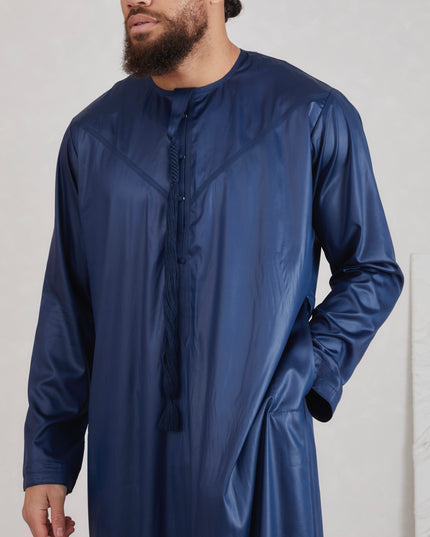 Men's Emirati Thobe - Navy