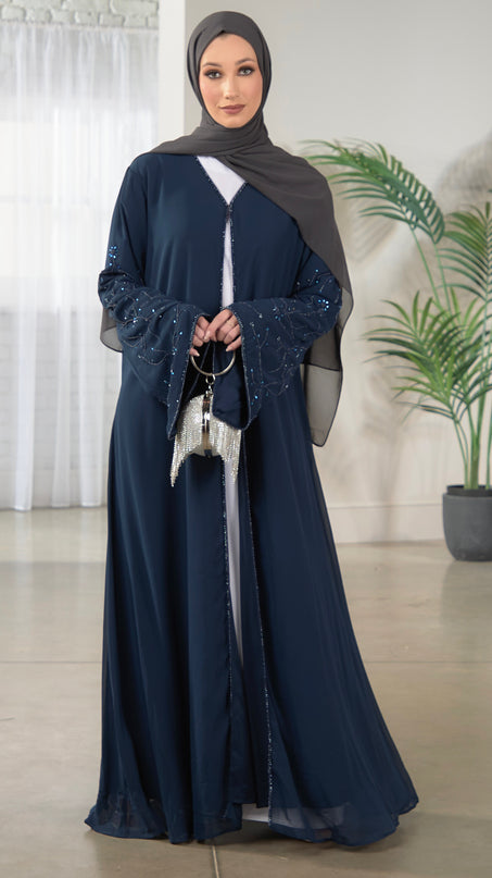 Maheen Abaya - Navy