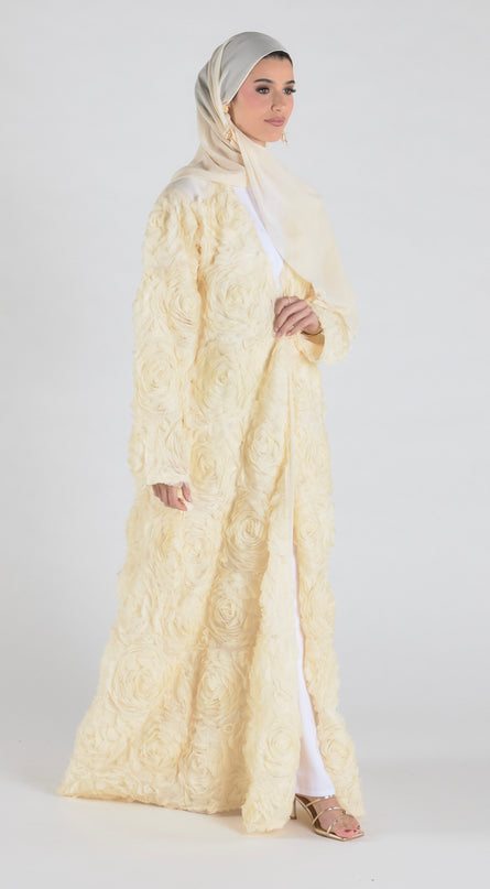 Aveen Abaya - Cream