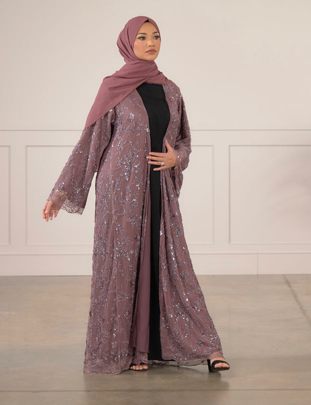 Empress Abaya Limited Edition - Mauve
