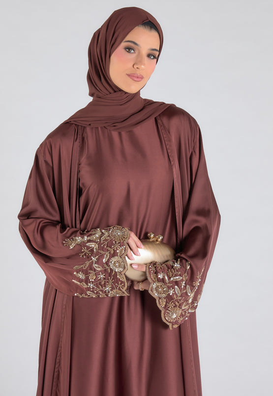 Sienna Sequin Abaya Set
