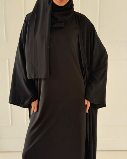 lack sleeveless slip dress