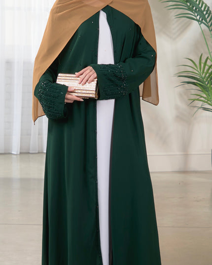 Lilly Abaya - Bottle Green