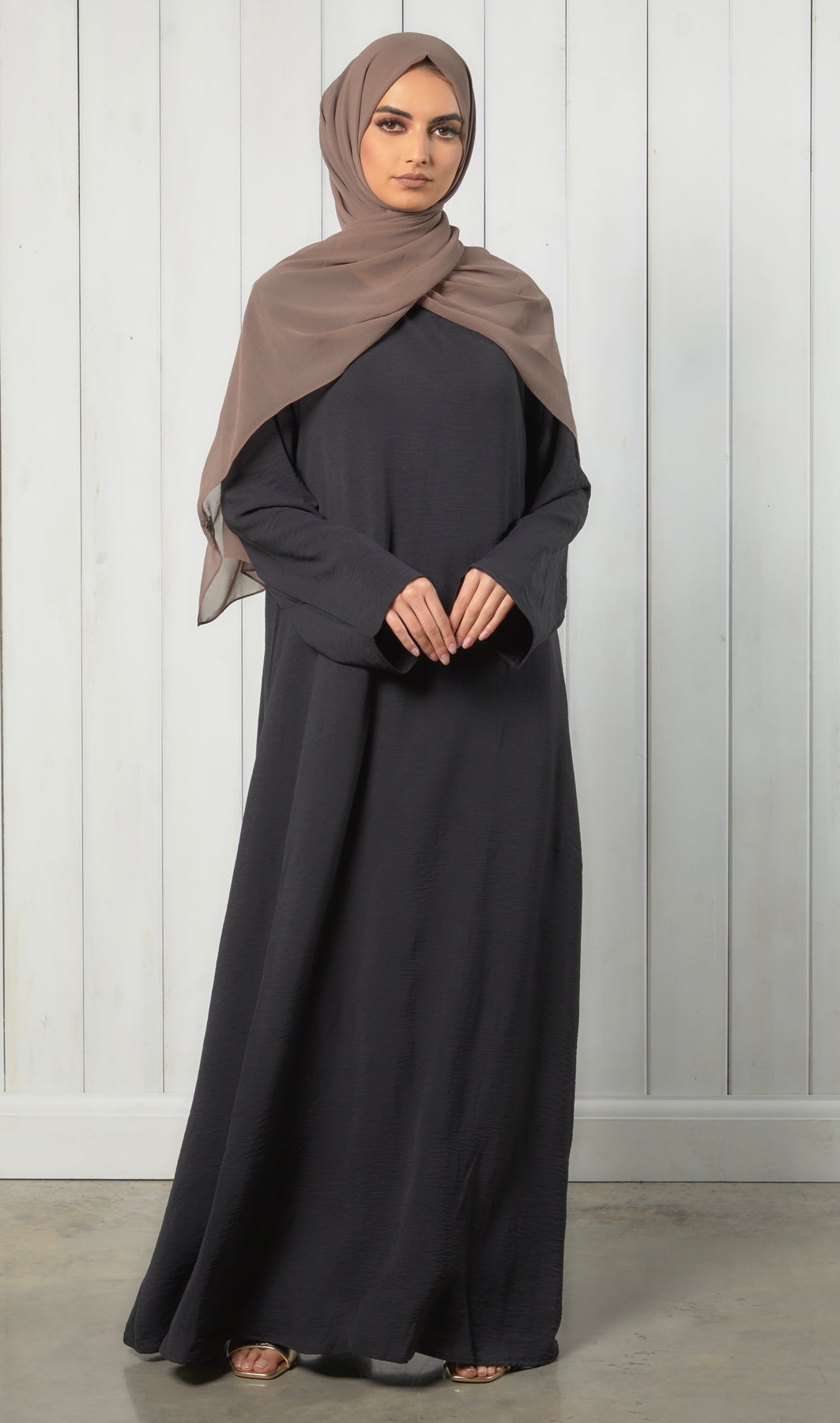 Everyday Abaya With Pockets - Black – Aaliya Collections