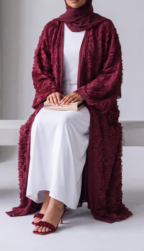 Aveen Abaya - Maroon