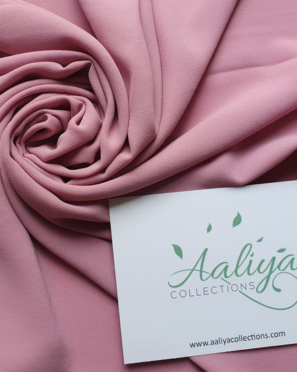 Aaliya Collections Chiffon Hijab - Blush Pink