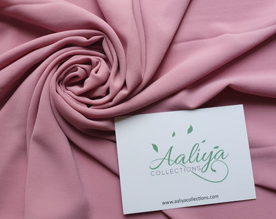 Aaliya Collections Chiffon Hijab - Blush Pink