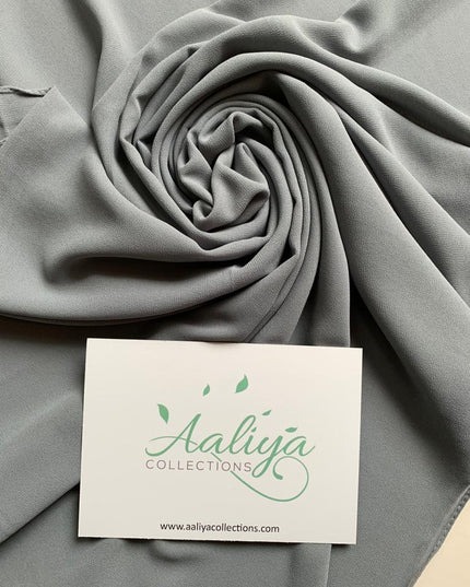 Chiffon Hijab - Grey