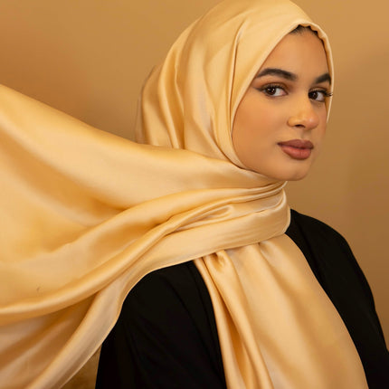 Aaliya Collections Rayon Hijab - Nude