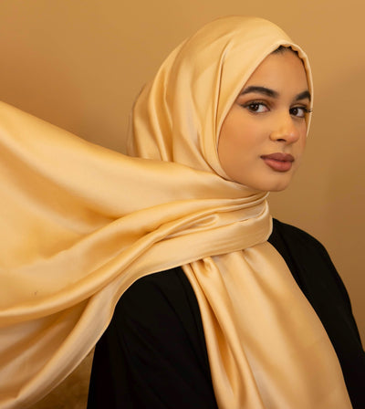 Aaliya Collections Rayon Hijab - Nude