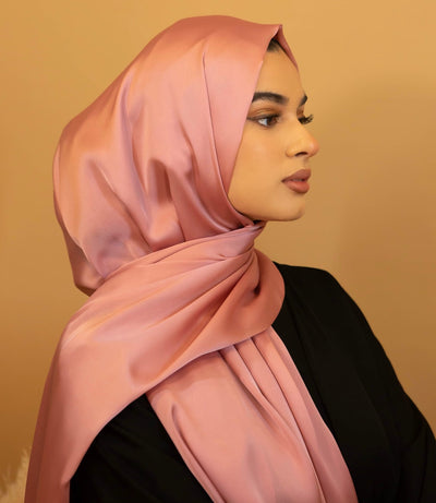 Aaliya Collections Rayon Hijab - Dusty Pink