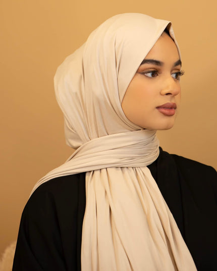 AALIYA COLLECTIONS JERSEY HIJAB IN NUDE
