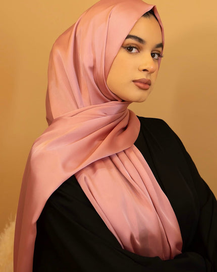 Aaliya Collections Rayon Hijab - Dusty Pink