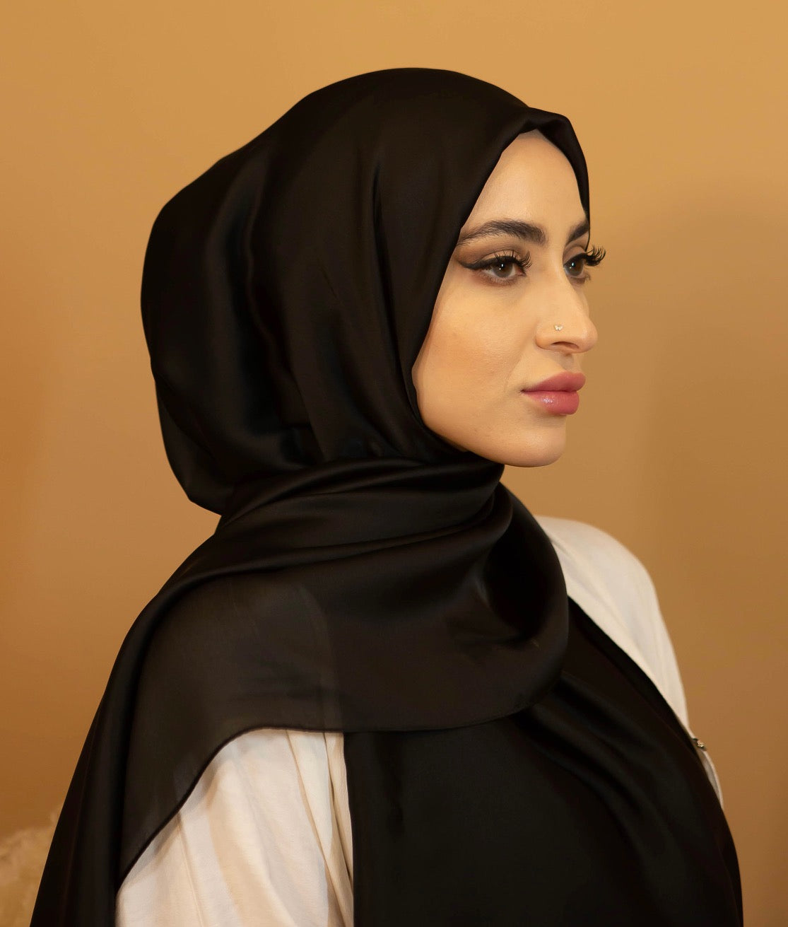 Aaliya Collections Rayon Hijab - Black