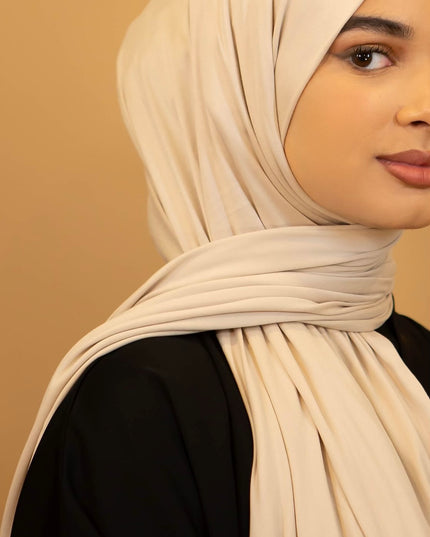 AALIYA COLLECTIONS JERSEY HIJAB IN NUDE