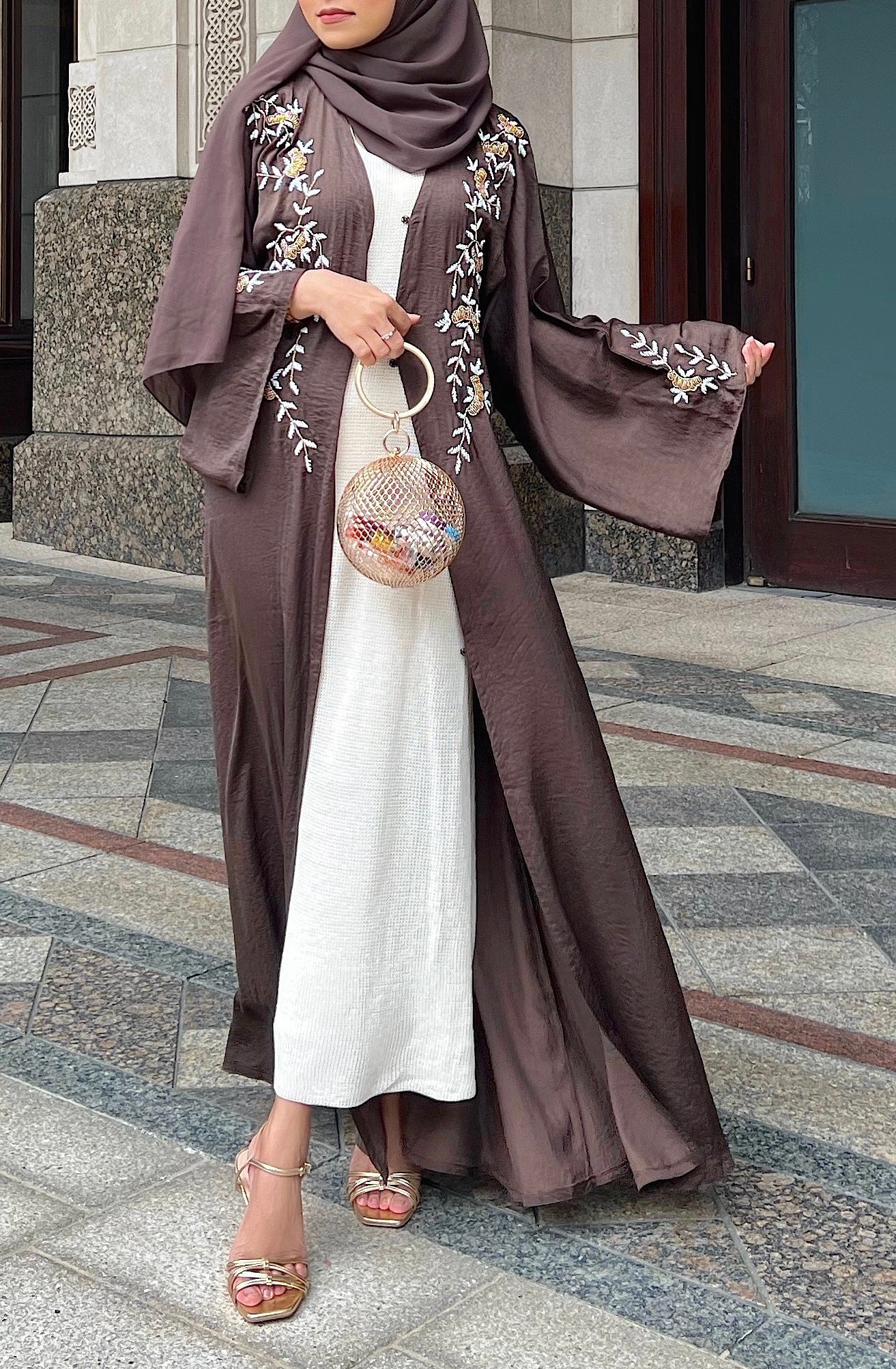 Noor Sequin Abaya Aaliya Collections Noor Sequin Abaya Aaliya Collections