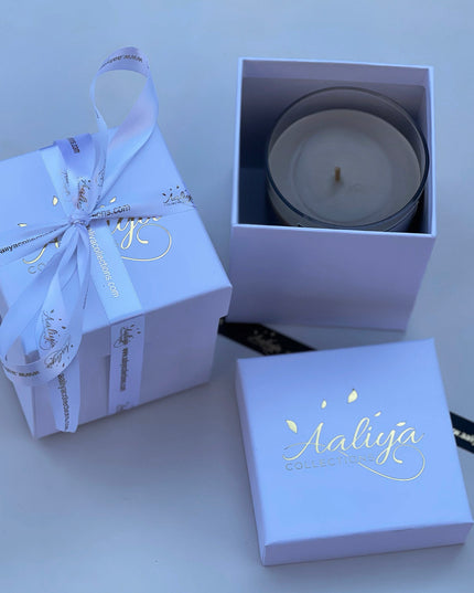 Scented "Eid Mubarak" Candle - Mango & Oud