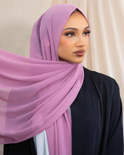 Chiffon Hijab - Blush Pink
