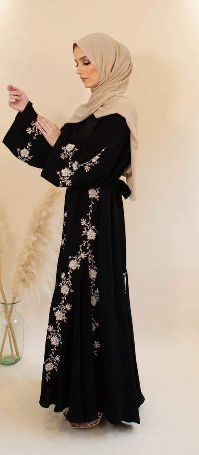 lilly embellished abaya