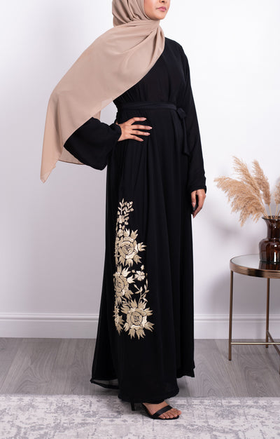 Aaliya Collections Maheen Embroidery Abaya